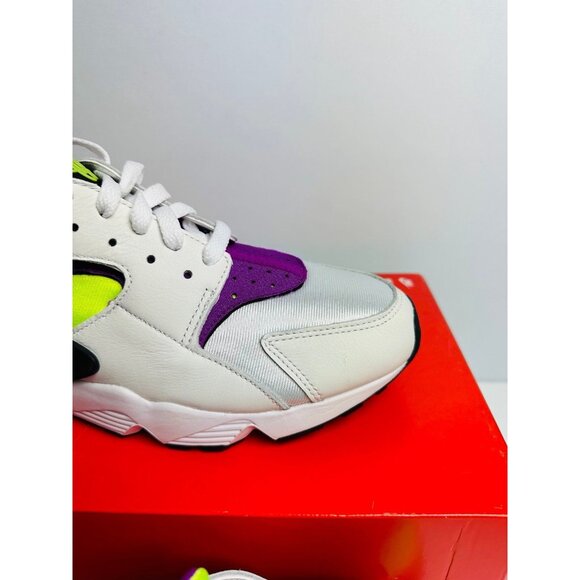 10 Women’s Nike Air Huarache DH4439 101 running shoes White Neon Magenta - Picture 6 of 9
